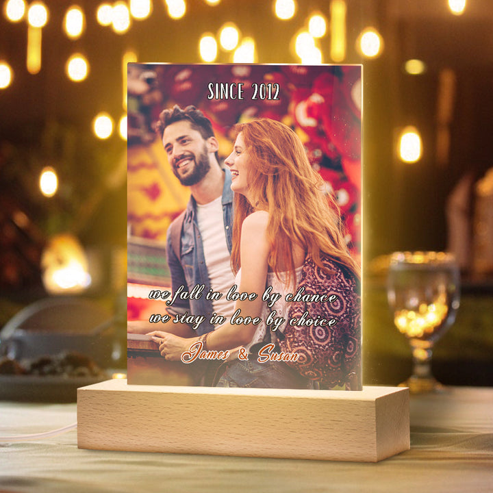 Personalized Stay In Love Custom Photo Led Lamp,Keychain/Plaque/Night Light