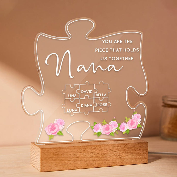 Personalized Night Light Custom Name Mother's Day Gift for Nana