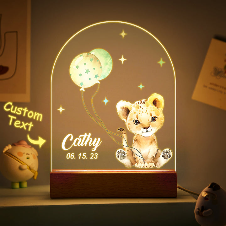 Custom Name Christmas Tree Personalized Santa Elk Night Light Bedroom Christmas Gift 3D Room Decor Night Light Desk Lamp Night Light Gift