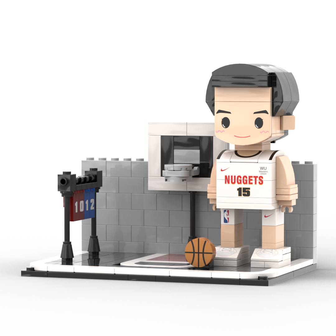 Full Body Customized Basketball Brick Figure – Personalized Gift for Basketball Player, Unique Birthday or Valentine’s Gift