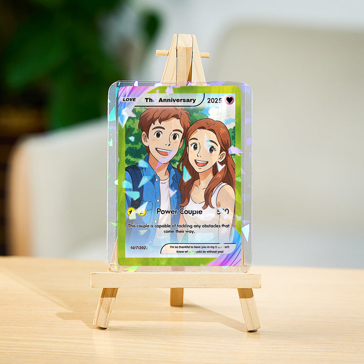 Valentine's Day Poke Card Custom Poke Card Gift For Couple Valentine's Day Gift Custom Poke Present