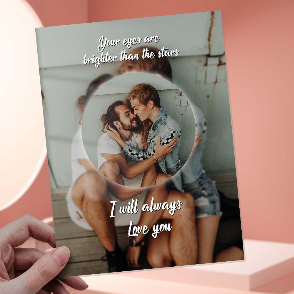 Personalized Photo Plaque Acrylic Glass Photo Plaque Gift For Lover