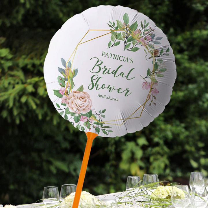 Personalized Bridal Shower Balloons Bachelorette Party Decorations Supplies