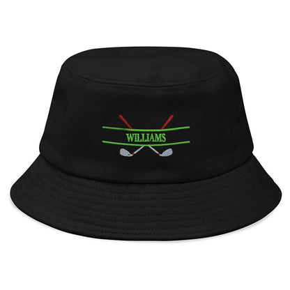 Custom Embroidery Golf Bucket Hat Personalized Name Fisherman Cap Gift for Golf Lover