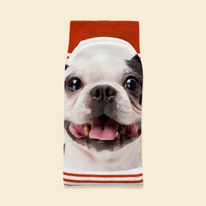 Custom Face Funny Socks Cartoon Style Photo Gifts for Him Her