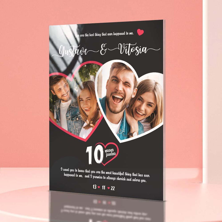 Personalized Love Gift with Photo Custom Photo Anniversary Gift
