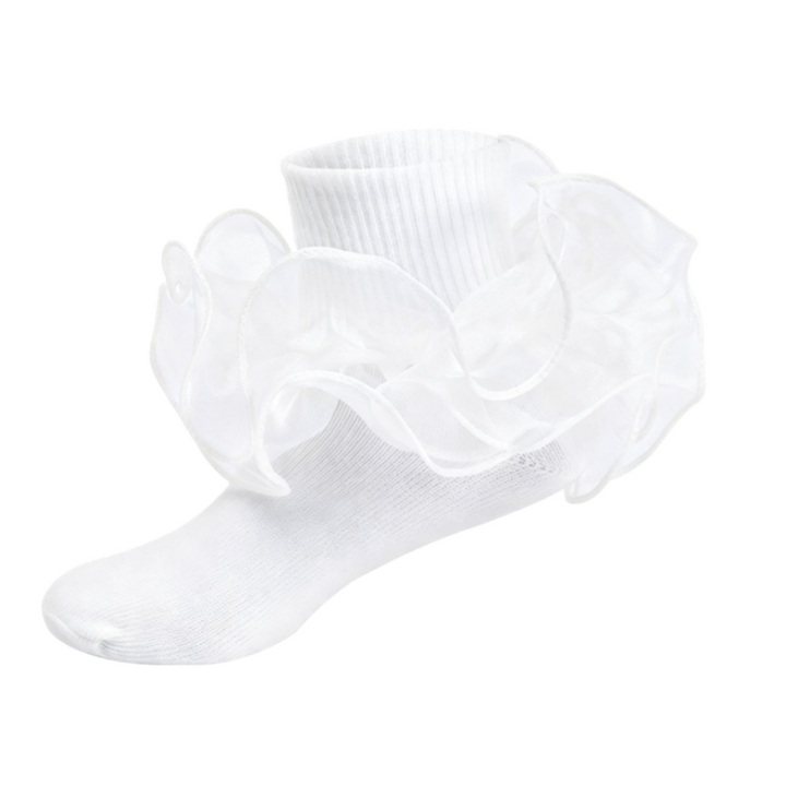 Spring & Summer Thin Cotton Socks for Kids – Solid Color Breathable Princess Socks with Lace Trim