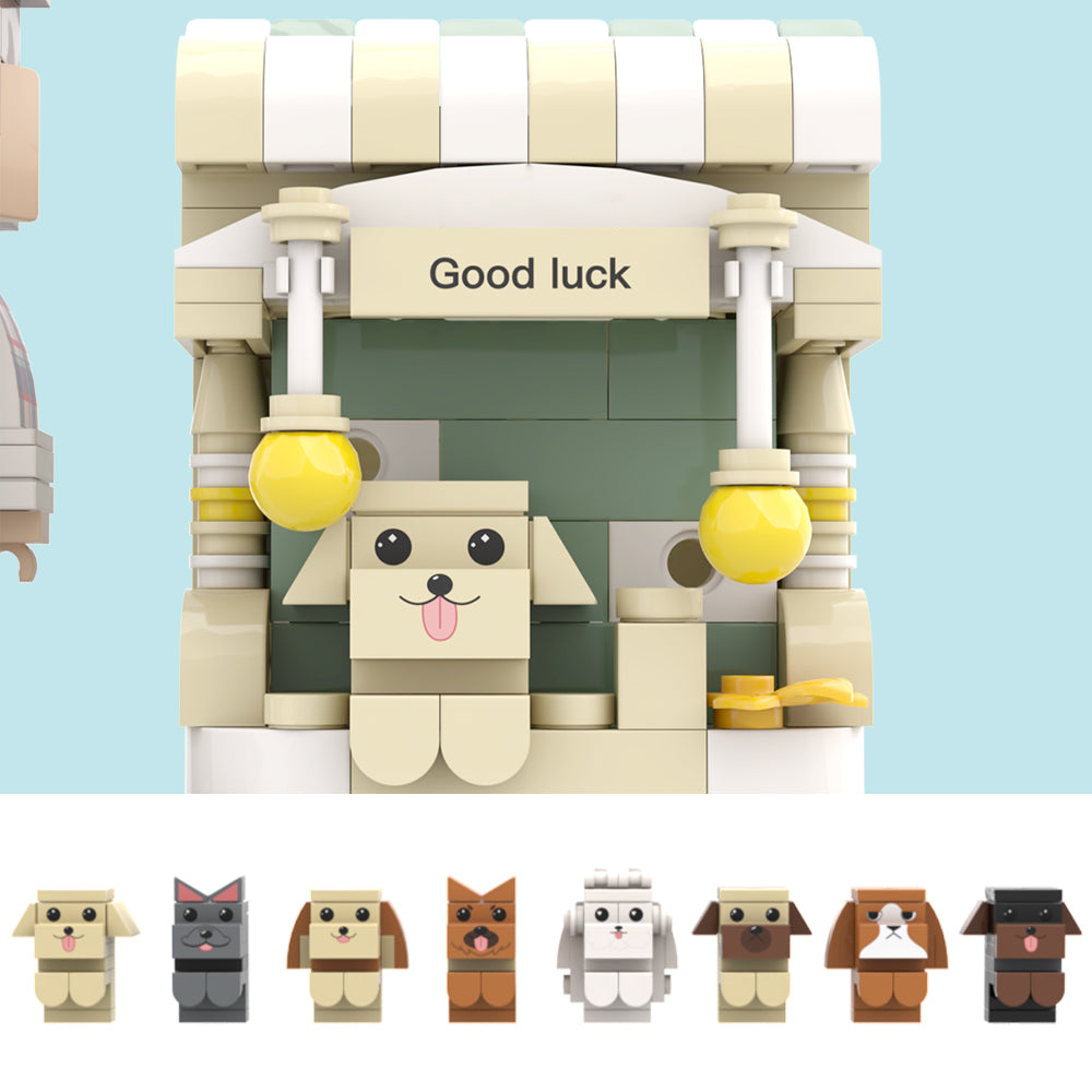 Custom Brick Figures Pen Holder Personalized Brick Figures and Pen Holder Custom Photo & Name Pen Holder