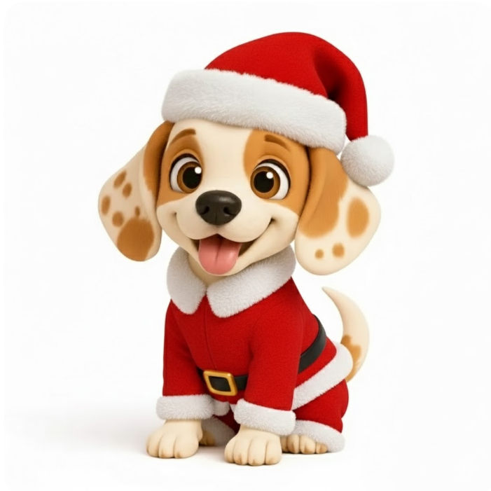 Custom Cute 3D Mini Figure Christmas Desk Figurine Based on Your Picture Cute and Professional Style Christmas Gift