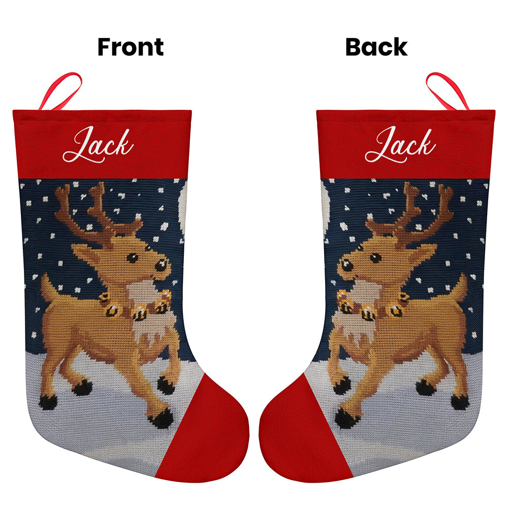 Personalized Christmas Stockings Custom Name Christmas Stocking