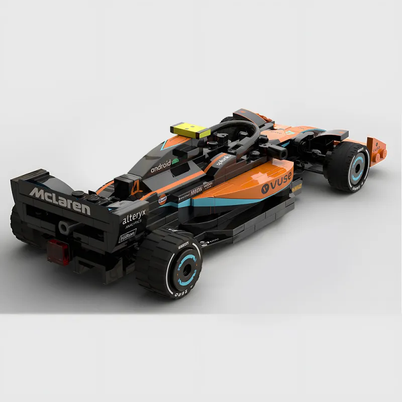 Formula 1 McLaren MCL36 Creative Vehicle Racing Car Building Blocks Construction Toy Brick Figures Gift for Car Lover