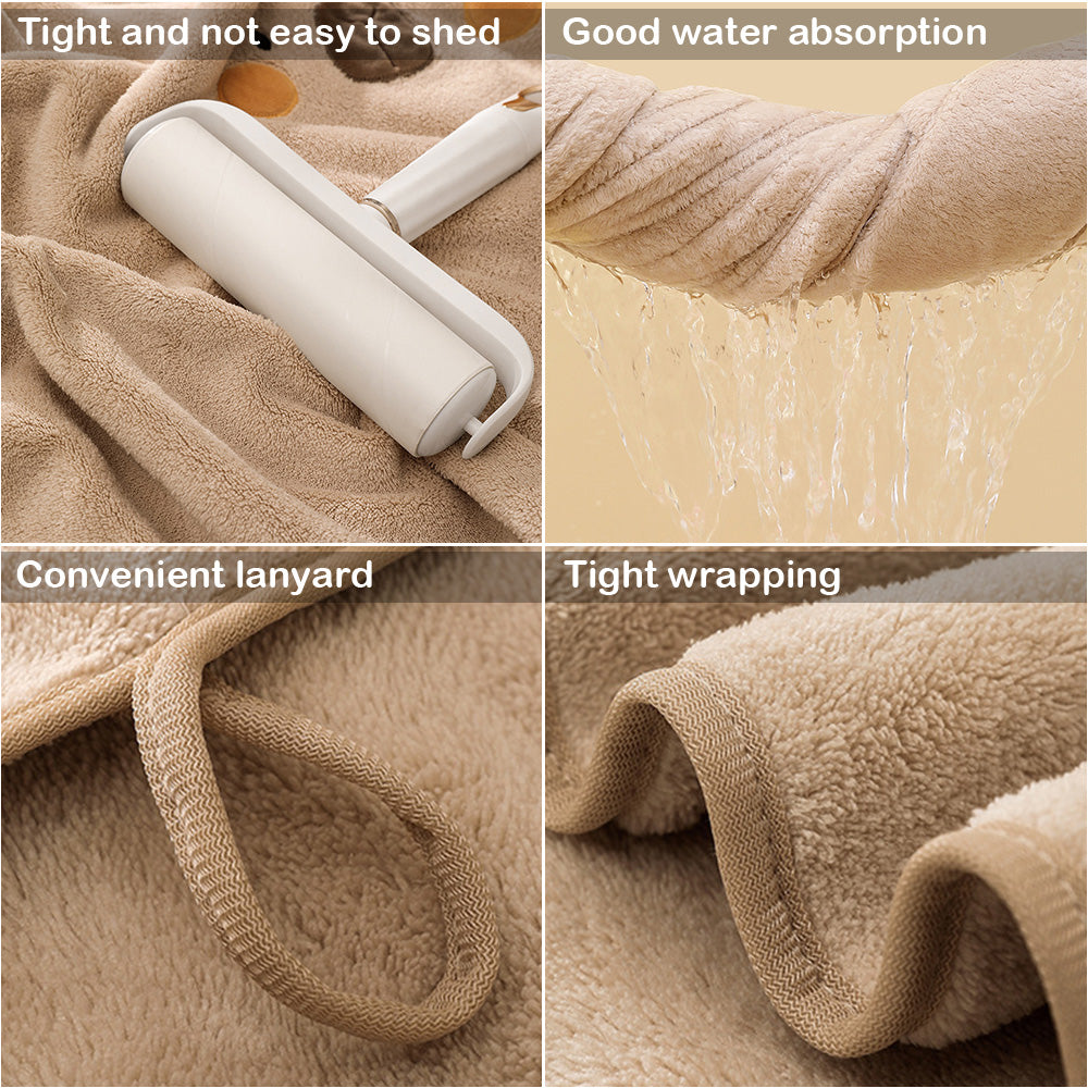 Personalized Bath Towel Custom Bathrobe with Embroidered Name Gift for Her