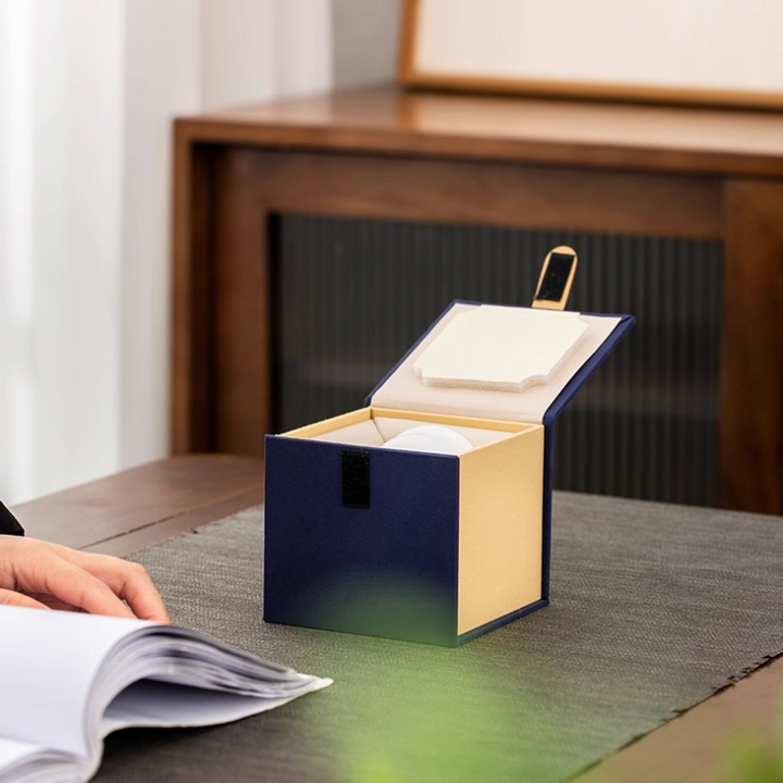 Gift Box Dark Blue Music Box Packaging for Birthday & Anniversary Gifts