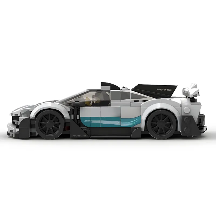 Mercedes-AMG ONE Creative Vehicle Racing Car Building Blocks Construction Toy Brick Figures Gift for Car Lover