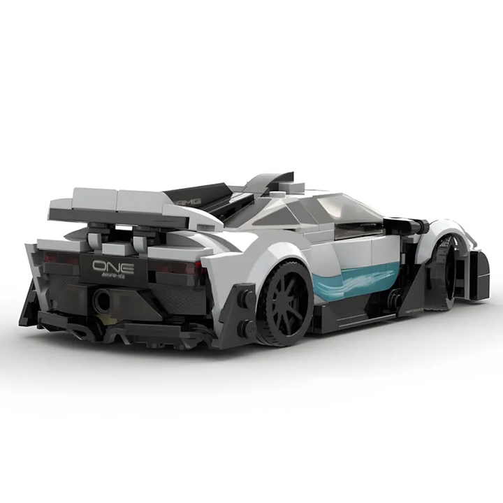 Mercedes-AMG ONE Creative Vehicle Racing Car Building Blocks Construction Toy Brick Figures Gift for Car Lover