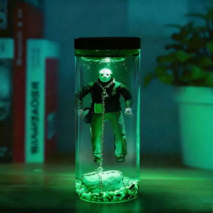 Halloween Water Column Lamp Ornaments Night Light Decoration Halloween Gift