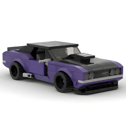 Creative Vehicle Racing Car Building Blocks Construction Toy Brick Figures Gift for Car Lover