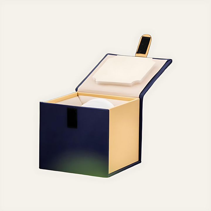 Gift Box Dark Blue Music Box Packaging for Birthday & Anniversary Gifts