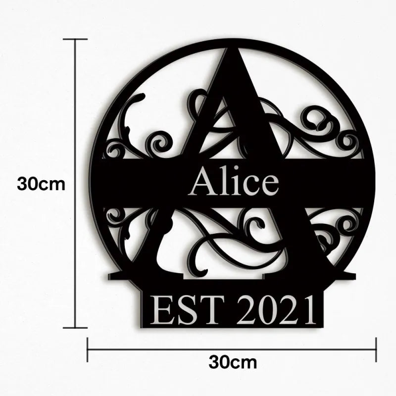 Custom Family Name Decor Last Name Sign Best Wedding Gift for Your Loved Ones