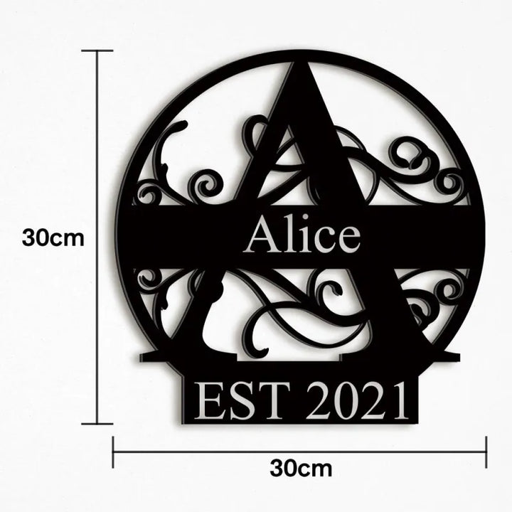 Custom Family Name Decor Last Name Sign Best Wedding Gift for Your Loved Ones