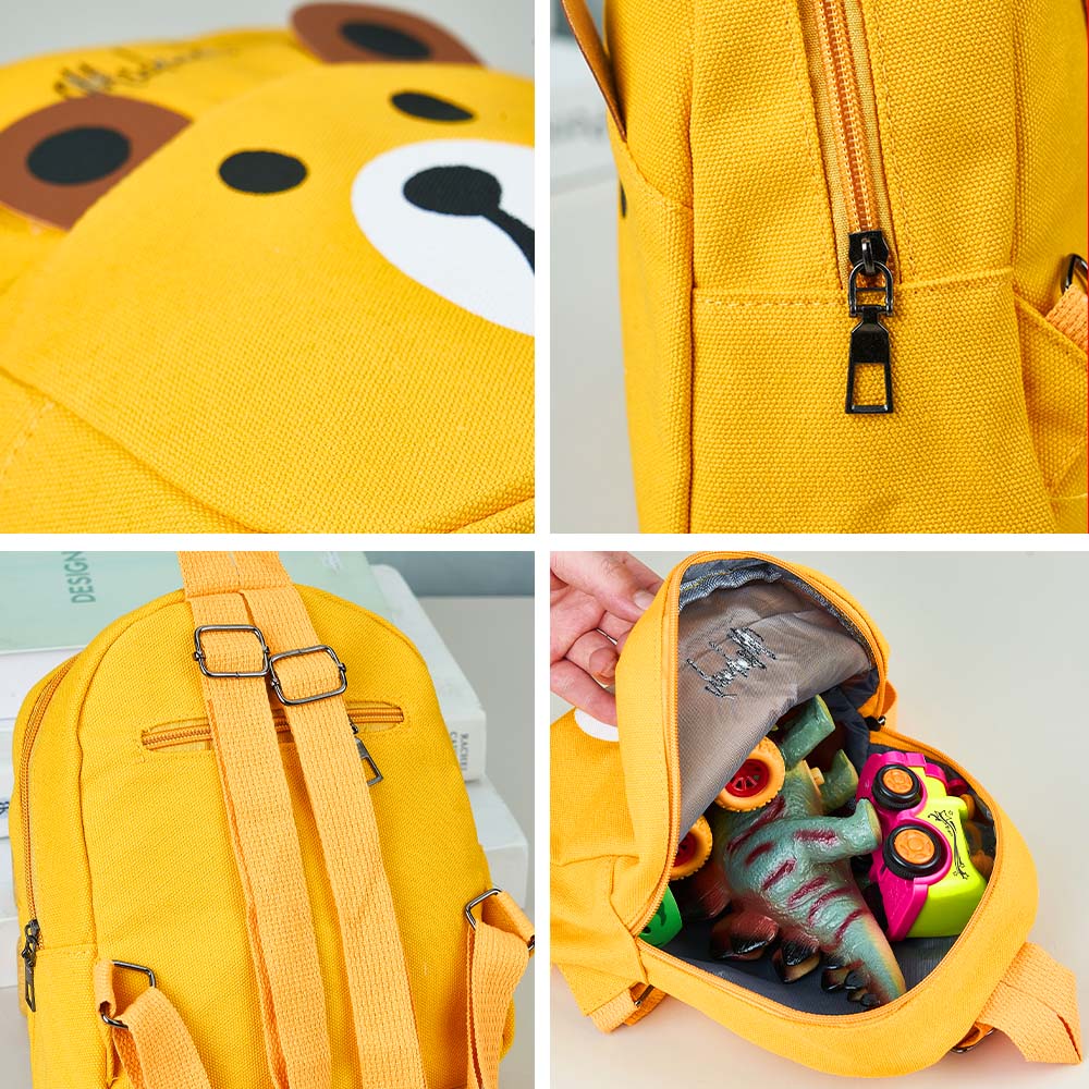 Personalized Name Embroidery Backpack Custom Mini Bear Backpack School Bags Gift for Kids