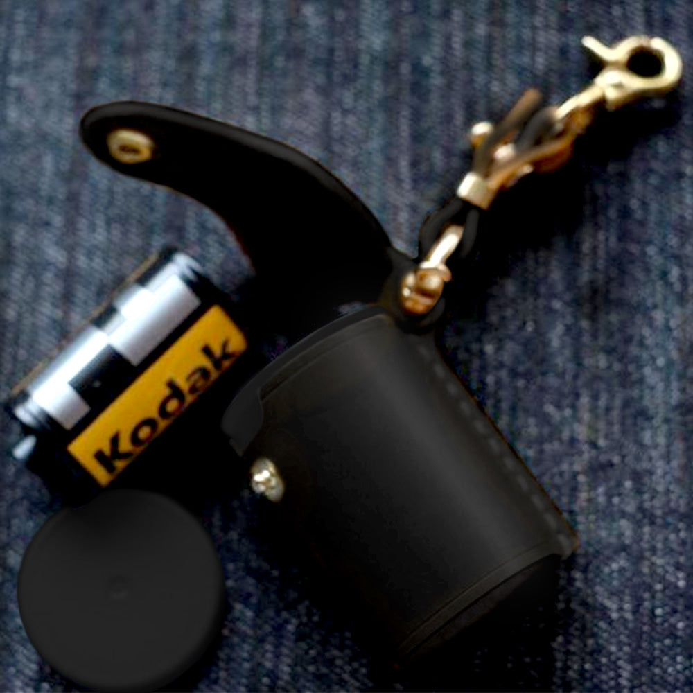 PU Leather Case for Film Roll Keychain