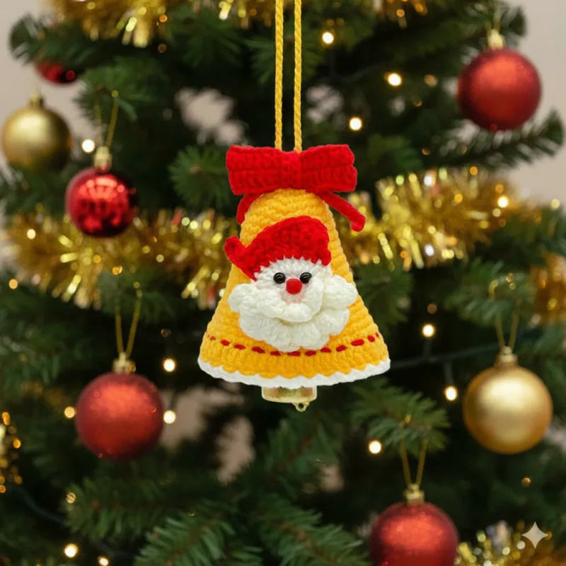 Hand-Knitted Christmas Tree Ornaments Home Decor Christmas Decorations Gift