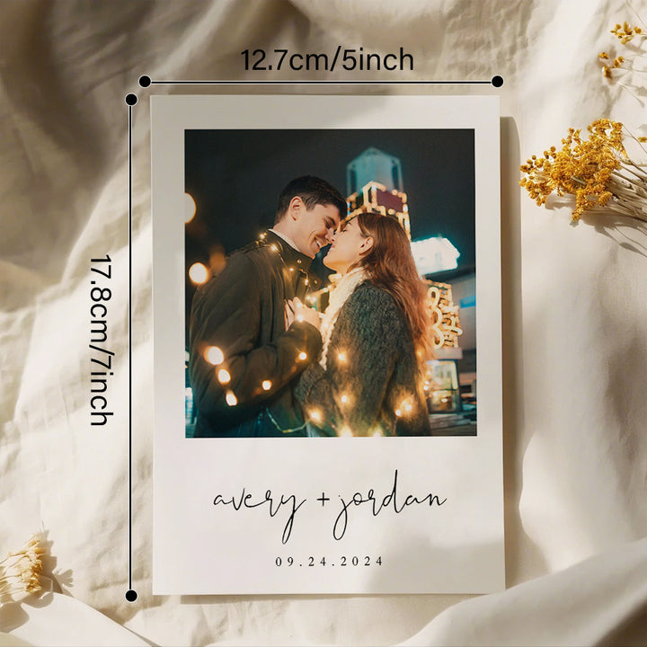 Personalized  Wedding Invitation Card Photo Wedding Invitation