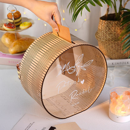 Personalized Wedding Card Box Wedding Memory Box Wedding Gift for Couple