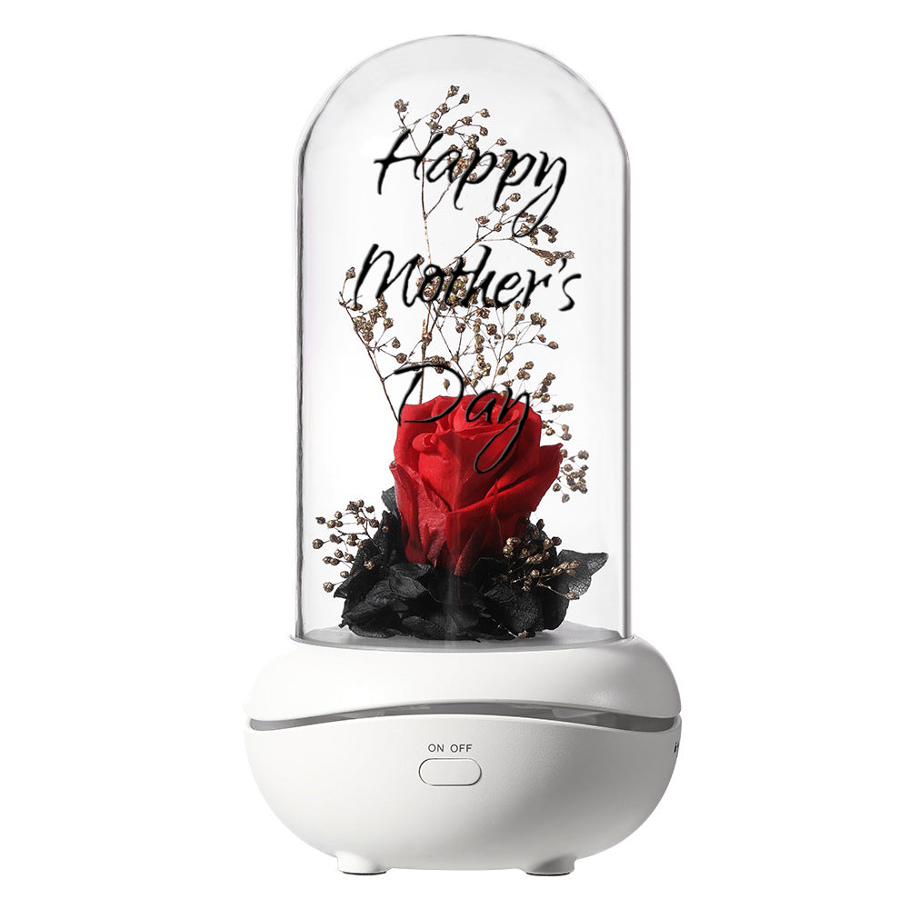 Custom Eternal Flower Aromatherapy Lamp Essential Oil Colorful Night Light