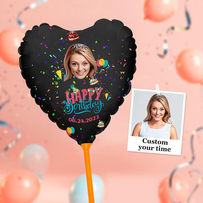 Personalized Photo Happy Birthday Balloons for Birthday Party Decoration Supplies