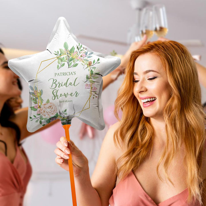 Personalized Bridal Shower Balloons Bachelorette Party Decorations Supplies