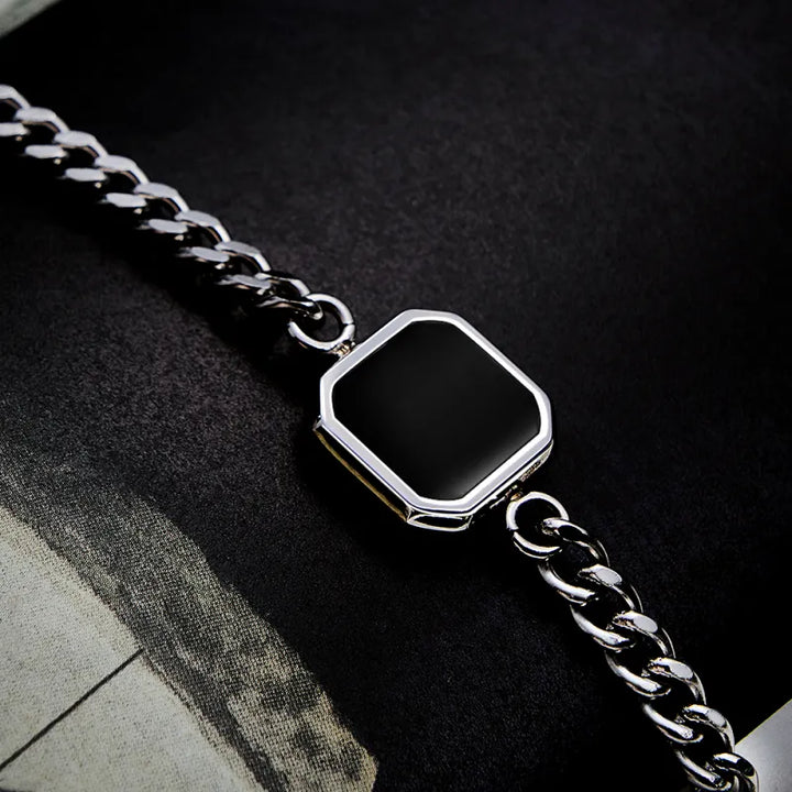 Personalized Temperature-Sensitive Photo Bracelet Magic Photo Men's Bracelet Which Changes Color With Temperature Best Gift For Him