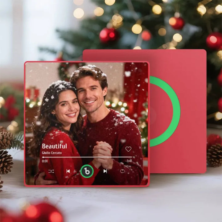 FridgeBeats Framed 4.0 Custom Music Photo Fridge Magnet That Can Play Music Without Cellphone Christmas Gifts