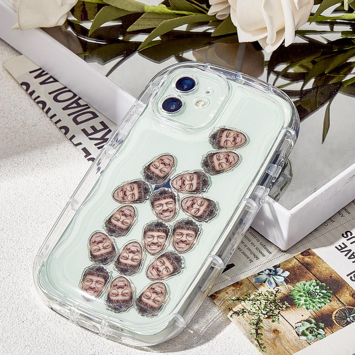 Personalized Face Photo iPhone Case – Custom Your Own Face on Phone Cover