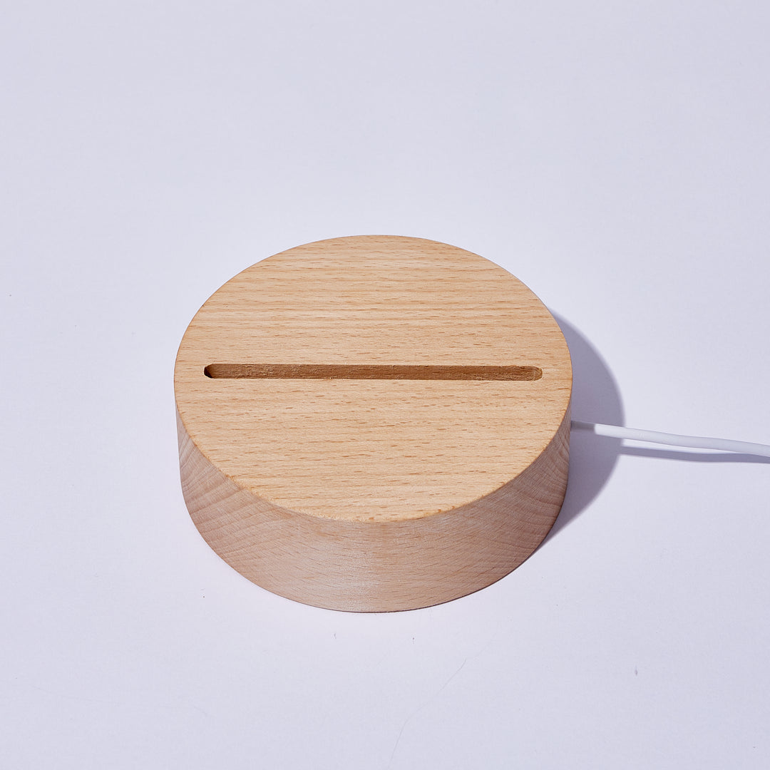 Custom Scannable Code Lamp Acrylic Album Night Light - 3 Sizes