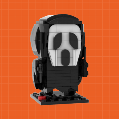 Horror Killer Mask Brick Figures – Halloween Gift & Table Decoration