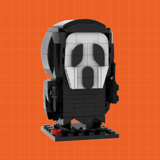 Horror Killer Mask Brick Figures – Halloween Gift & Table Decoration