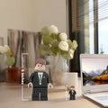 3D Print Custom Giant Minifigs Personalized Photo Giant Minifigs Turn Your Photo into Minifigs Production Time: 7–10 Working Days