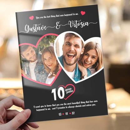 Personalized Love Gift with Photo Custom Photo Anniversary Gift