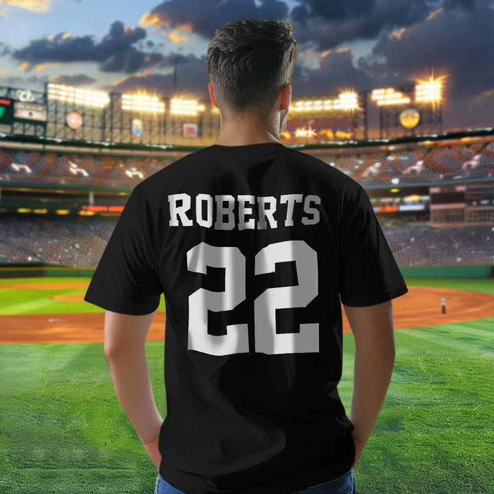 Personalized Football Name & Number Sports T-Shirt Back to School Gifts