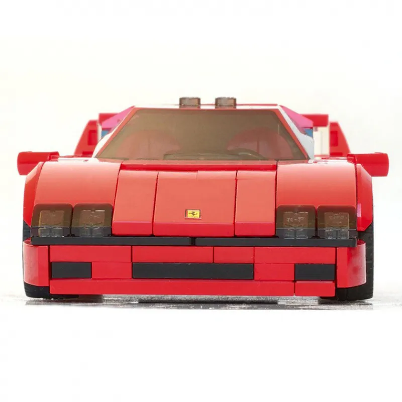 Ferrari F40 Creative Vehicle Racing Car Building Blocks Construction Toy Brick Figures Gift for Car Lover