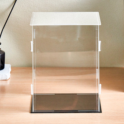 Dustproof Clear Acrylic Display Case Display Box – Protective Box for 2 People Brick Figures Collectibles
