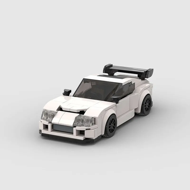 Creative Vehicle Racing Car Building Blocks Construction Toy Brick Figures Gift for Car Lover