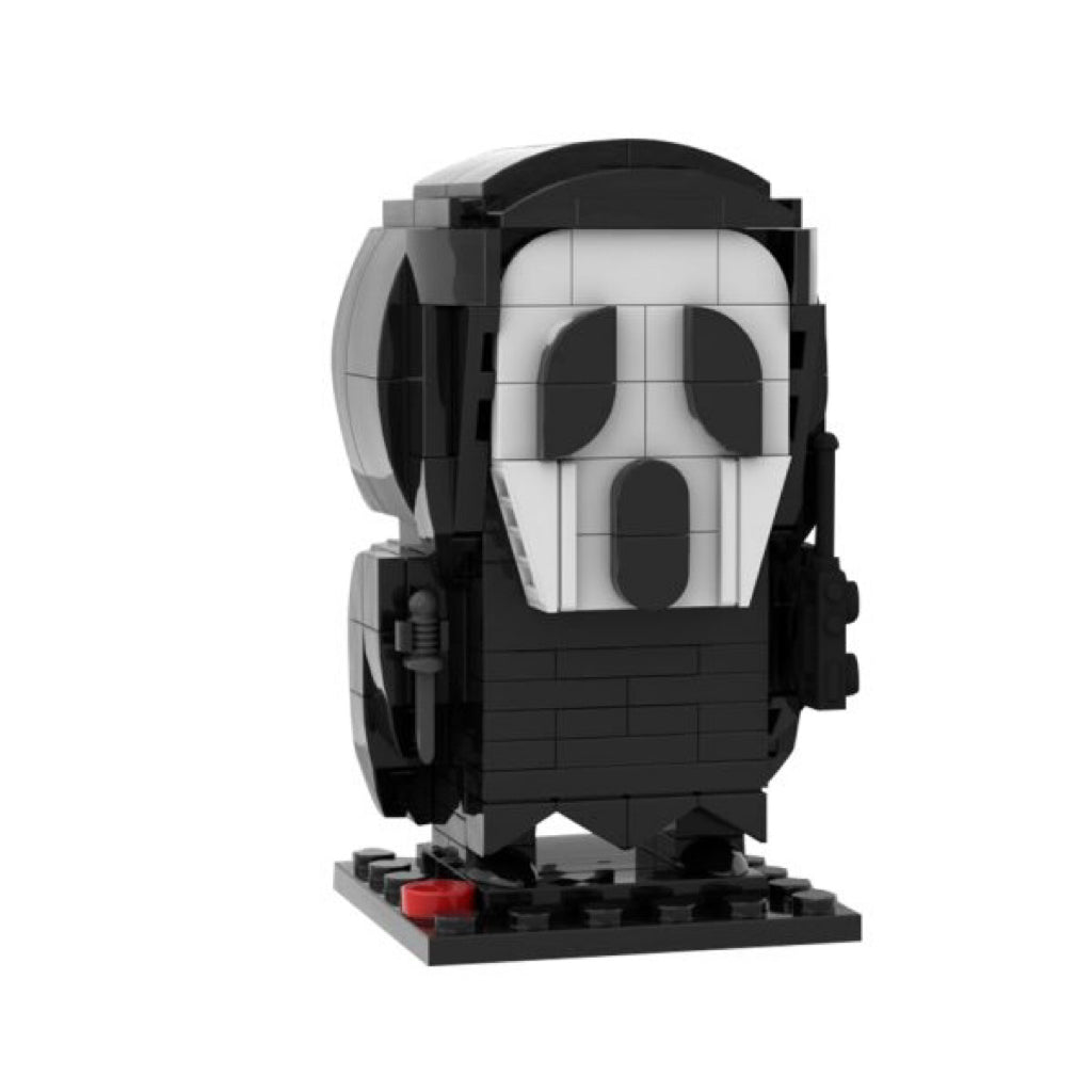 Horror Killer Mask Brick Figures – Halloween Gift & Table Decoration