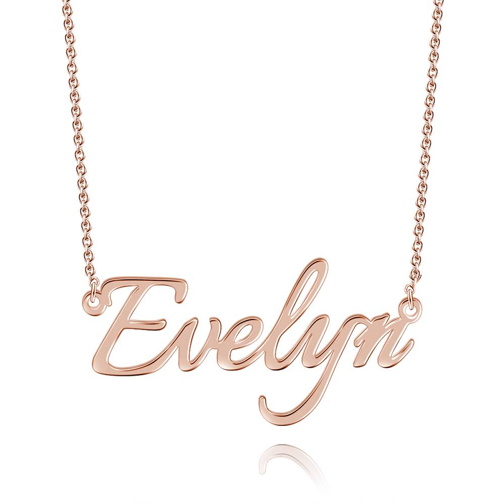 Personalized Nameplate Necklace Custom Name Jewelry