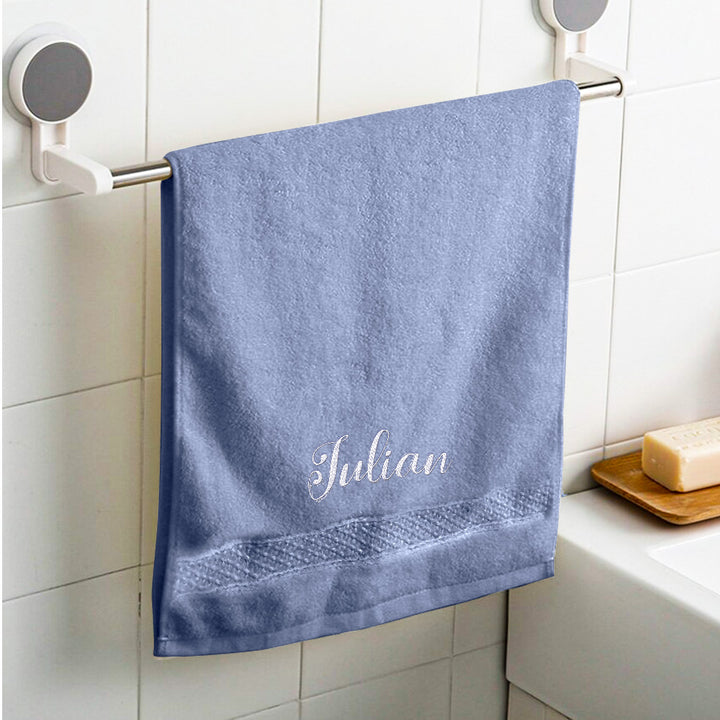 Custom Embroidered Towels Personalized Name Towel