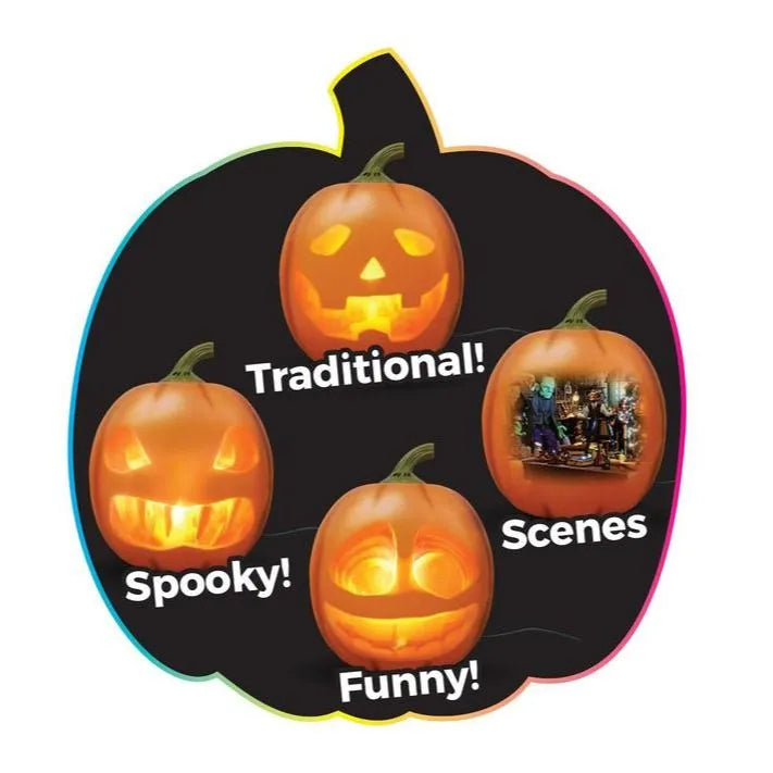 Talking And Singing Pumpkin Lantern Halloween Decoration Props Gift Projector Night Light