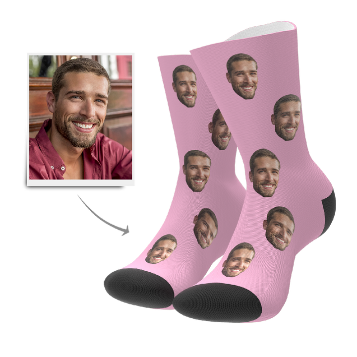 Custom Face Socks Personalized Photo Sock