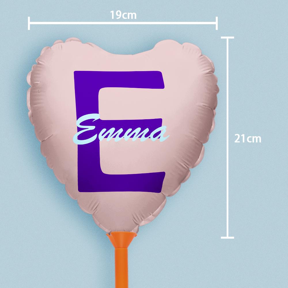 Personalized Name Balloons Decoration for Birthday Anniversary Wedding